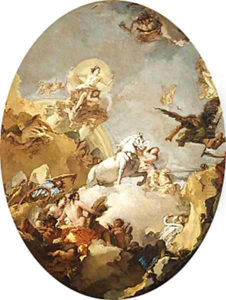 The Chariot of Aurora Oil Painting by Giovanni Battista Tiepolo