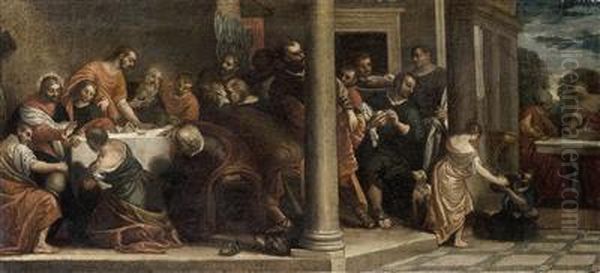 The Wedding At Cana Oil Painting by Paolo Veronese (Caliari)