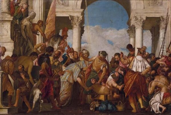 Martirio Di San Sebastiano Oil Painting by Paolo Veronese (Caliari)