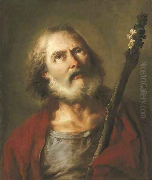 Saint Joseph Oil Painting by Giovanni Battista Tiepolo