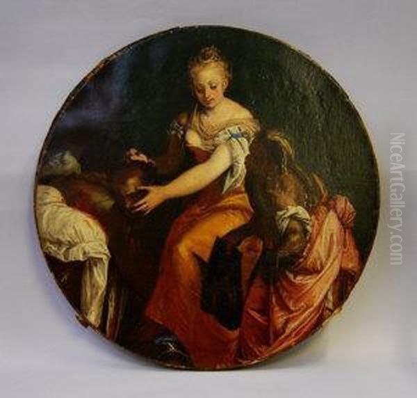 Judith And Holefernes Oil Painting by Paolo Veronese (Caliari)