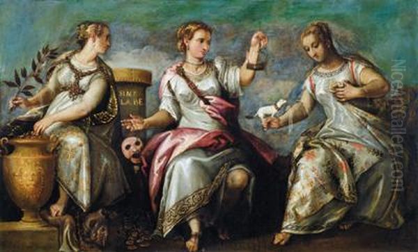 Allegoria Oil Painting by Paolo Veronese (Caliari)