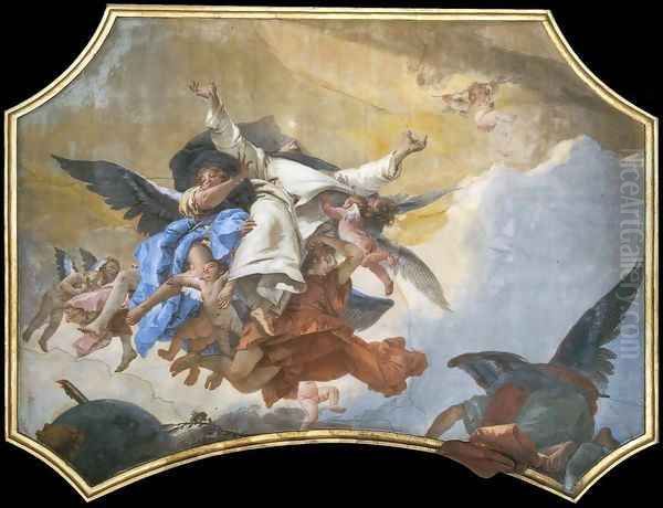 The Glory of St Dominic Oil Painting by Giovanni Battista Tiepolo