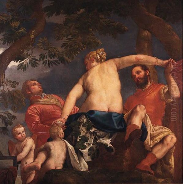 An Allegory Of Unfaithfulness Oil Painting by Paolo Veronese (Caliari)