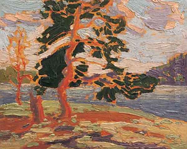 The Pine Tree Oil Painting by Tom Thomson