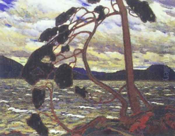 The West Wind Oil Painting by Tom Thomson