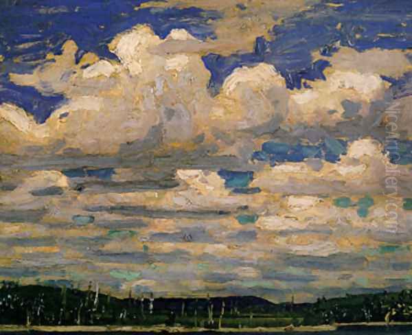 Summer Day Oil Painting by Tom Thomson