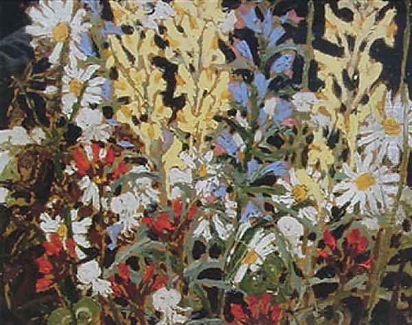 Wildflowers Oil Painting by Tom Thomson