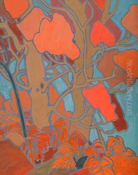 Decorative Panel (II) Oil Painting by Tom Thomson