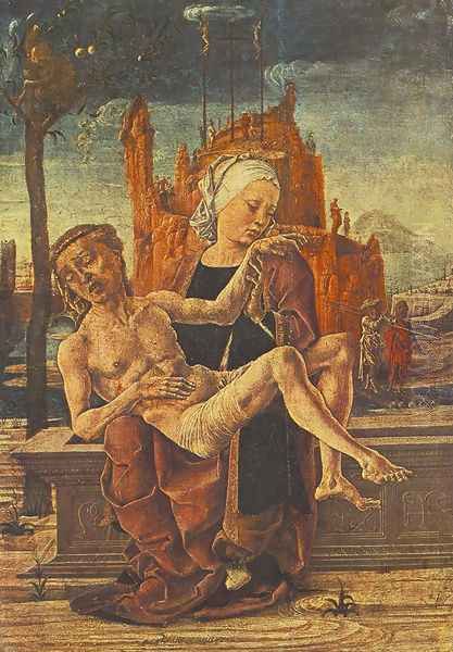 Pietà Oil Painting by Cosme Tura