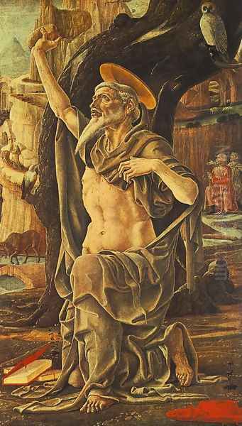 Saint Jerome 1474 Oil Painting by Cosme Tura