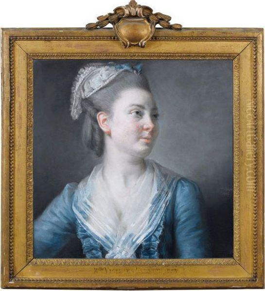 Portrait Presume De Madame De Roissy Oil Painting by Elisabeth Vigee-Lebrun