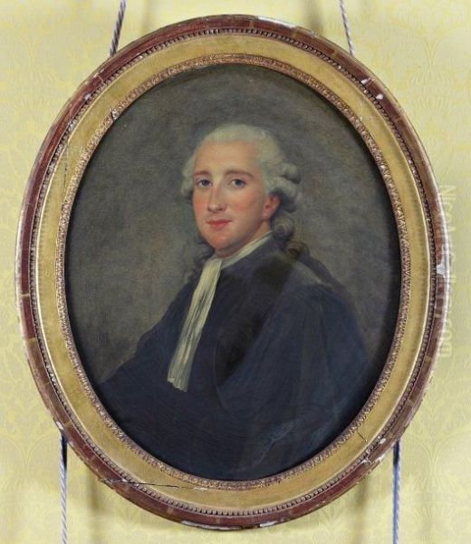 Portrait De Jacques De Thilorier, Maitre Des Requetes Oil Painting by Elisabeth Vigee-Lebrun