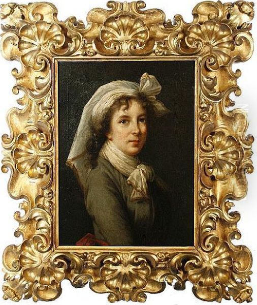 Self Portrait Oil Painting by Elisabeth Vigee-Lebrun