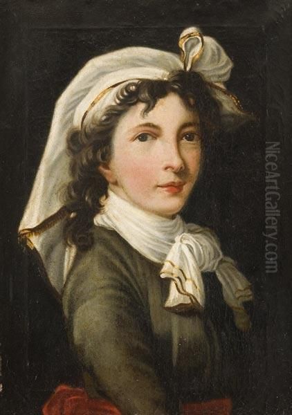 Autoritratto Oil Painting by Elisabeth Vigee-Lebrun