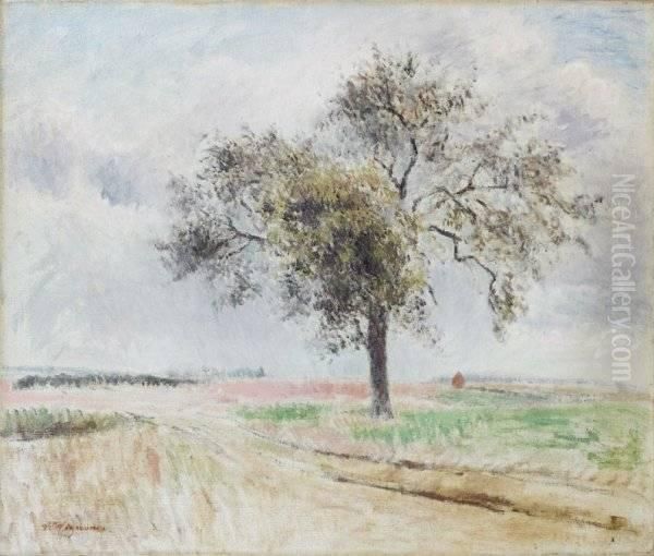 La Plaine De Parmain Oil Painting by Claude Vignon