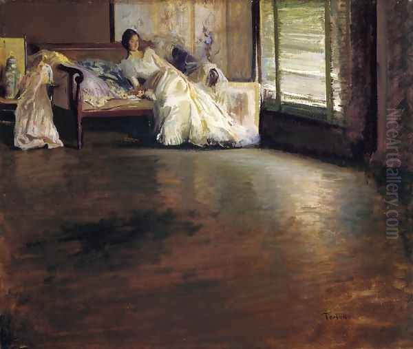 Across the Room Oil Painting by Edmund Charles Tarbell