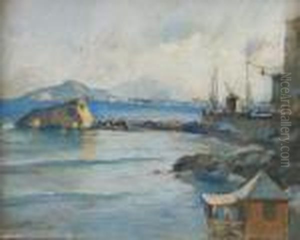 Paesaggio Oil Painting by Gennaro Villani