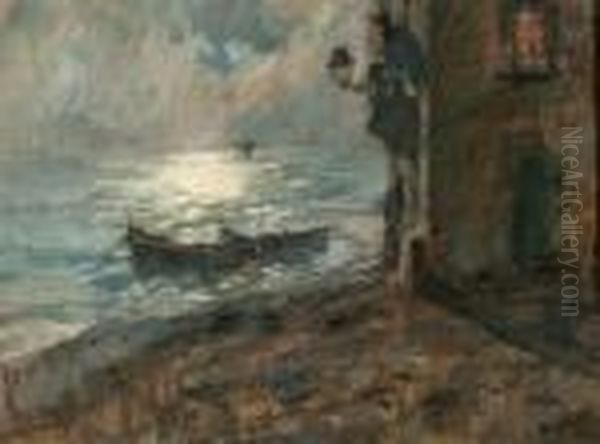 Marechiaro Oil Painting by Gennaro Villani