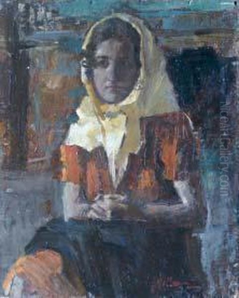 Adolescente Oil Painting by Gennaro Villani