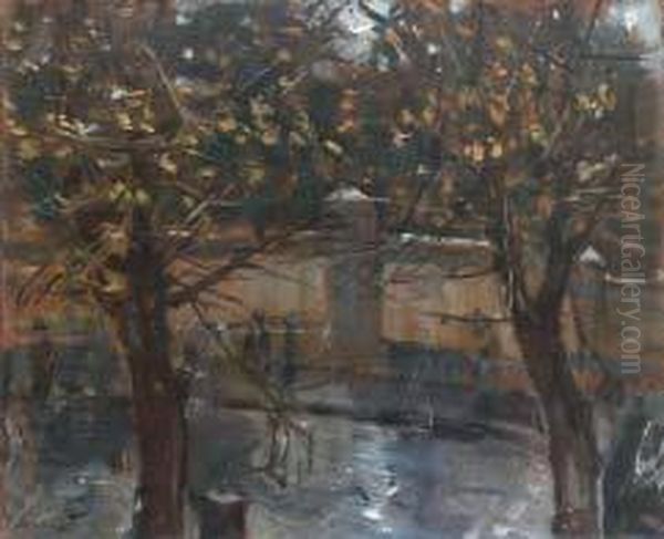 Autunno Oil Painting by Gennaro Villani