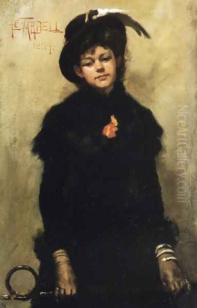 Portrait of Miss McKay Oil Painting by Edmund Charles Tarbell