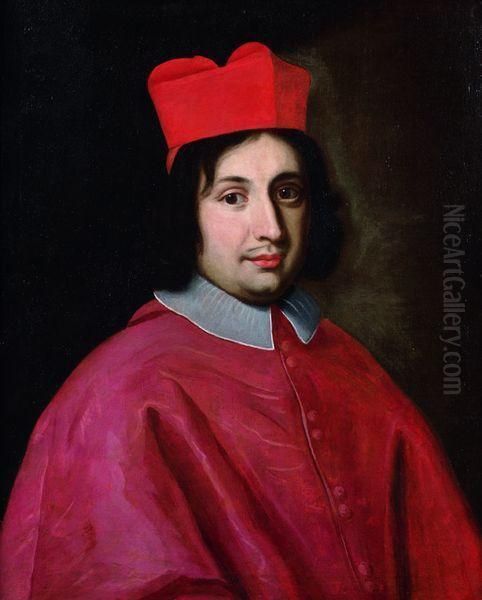 Portrait Du Cardinal Sigismond Chigi (1649-1678) Oil Painting by Jacob Ferdinand Voet