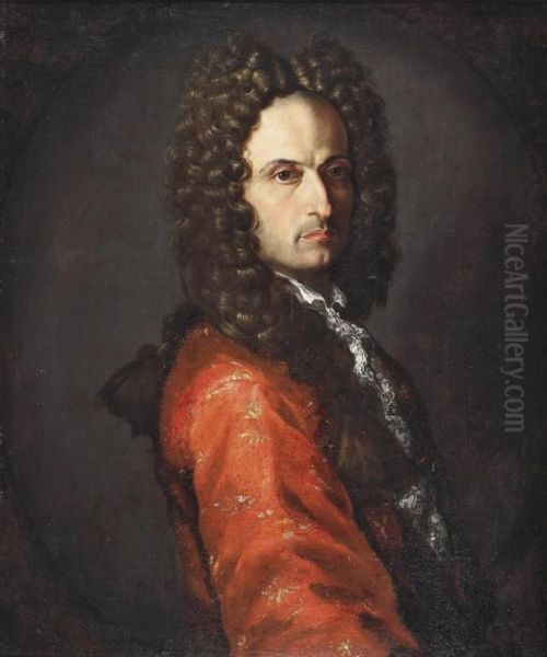 Portrait Of Urbano Barberini Oil Painting by Jacob Ferdinand Voet