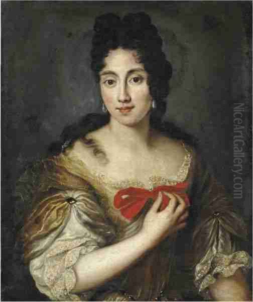 Portrait Of A Lady Oil Painting by Jacob Ferdinand Voet