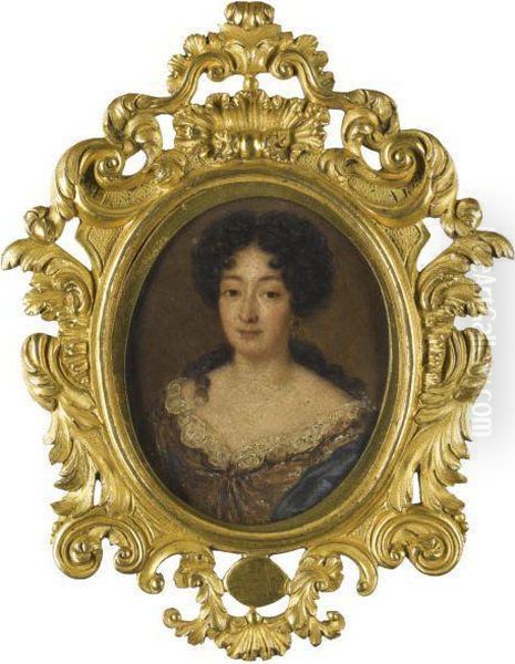 A Portrait Of A Lady Oil Painting by Jacob Ferdinand Voet