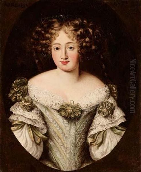 Ritratto Di Gentildonna Oil Painting by Jacob Ferdinand Voet