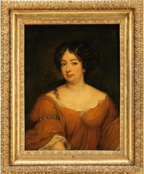 Ritratto Di Maria Anna Mancini (?) Oil Painting by Jacob Ferdinand Voet