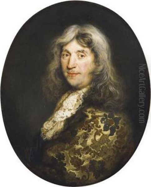 Portrait D'homme Oil Painting by Jacob Ferdinand Voet