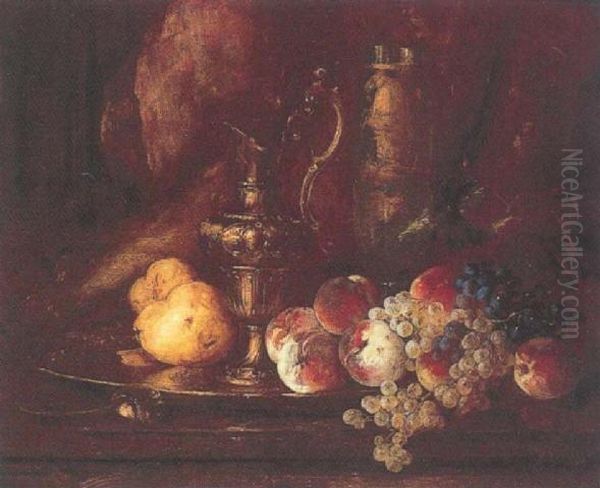 Still Life Oil Painting by Antoine Vollon