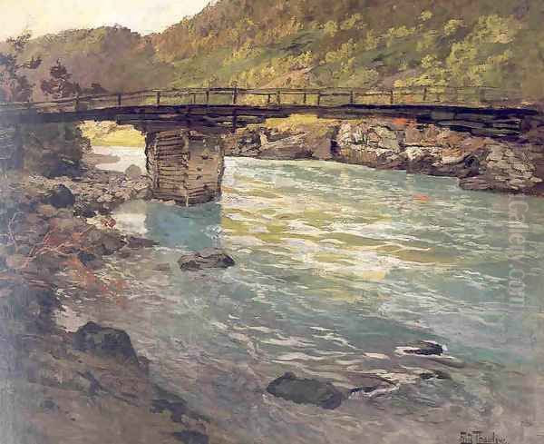 otta Oil Painting by Fritz Thaulow