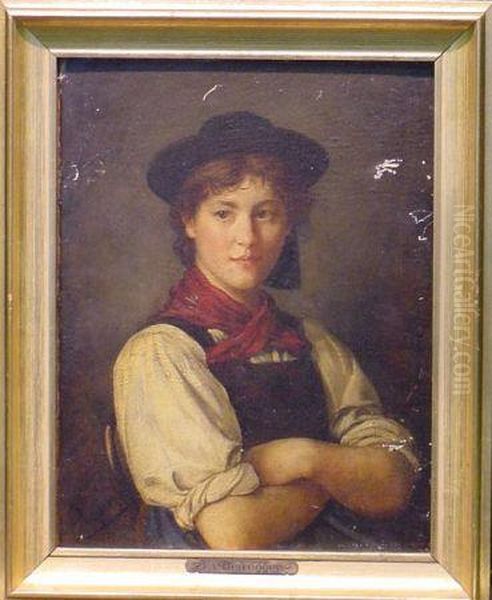 Bauern Oil Painting by Franz Von Defregger