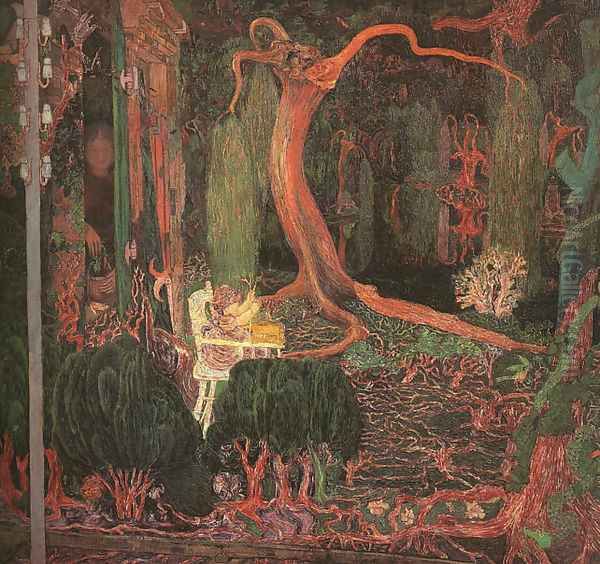 A New Generation 1892 Oil Painting by Jan Toorop