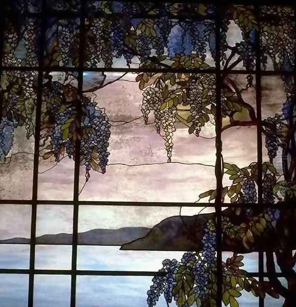 View of Oyster Bay Oil Painting by Louis Comfort Tiffany