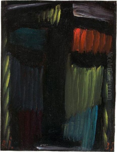 Meditation Oil Painting by Alexei Jawlensky