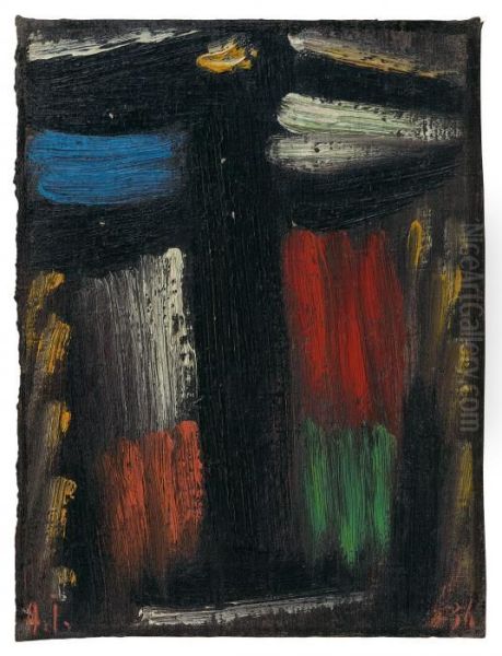 Meditation Oil Painting by Alexei Jawlensky