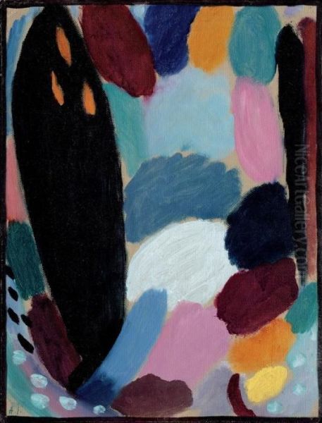 Variation: Winter Oil Painting by Alexei Jawlensky