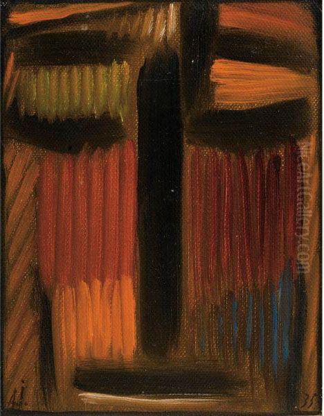 Meditation Oil Painting by Alexei Jawlensky