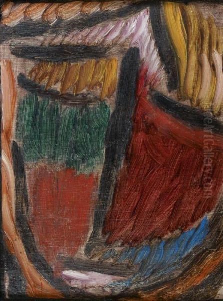 Meditation Oil Painting by Alexei Jawlensky