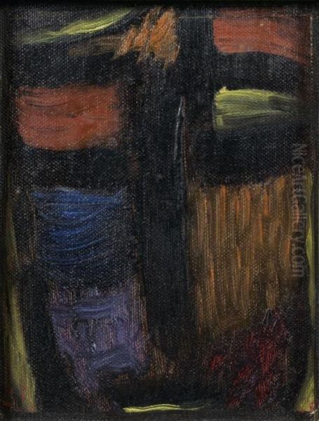 Meditation Oil Painting by Alexei Jawlensky