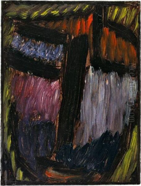 Meditation: Die Traumende Oil Painting by Alexei Jawlensky