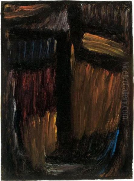 Meditation Oil Painting by Alexei Jawlensky