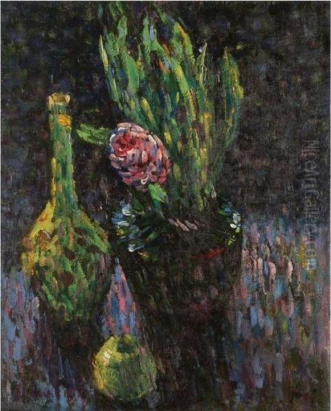 Hyazinthe (hyacinth) Oil Painting by Alexei Jawlensky