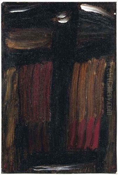 Grosse Meditation. 1936. Iv, Nr. 8. Oil Painting by Alexei Jawlensky