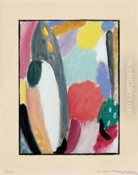 Variation: Reife Und Jugend Oil Painting by Alexei Jawlensky