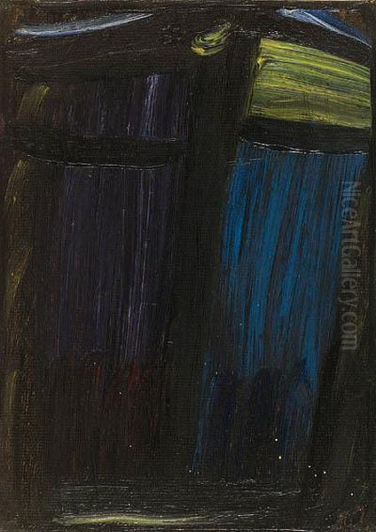 Meditation Oil Painting by Alexei Jawlensky